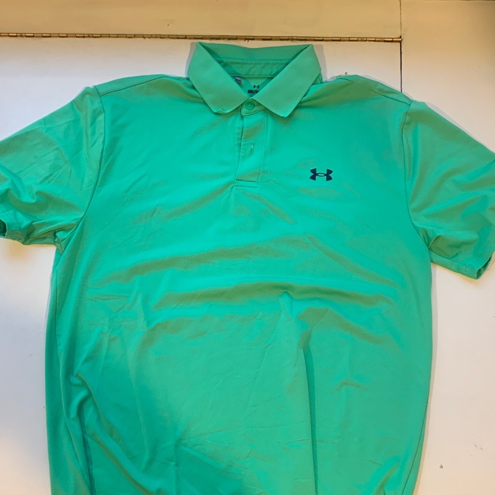 Under Armour Men’s Teal Green Athletic Polo